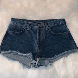 Brandy Melville Distressed Shorts